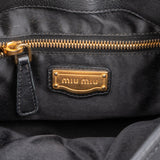 Miu Miu Matelassé Leather Coffer Handbag