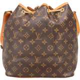 Louis Vuitton Monogram Canvas Sac Noé Petit Shoulder Bag - vintageandkickz