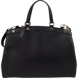 Louis Vuitton Noir Epi Leather Brea MM Handbag