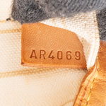 Louis Vuitton Monogram Damier Azur Canvas Neverfull MM Shoulder Bag - vintageandkickz