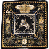 Hermès Ludovicus Magnus Silk Carre 90 Scarf Tuch
