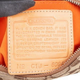Coach Monogram Signature Canvas Demi Handbag