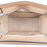 Celine Drummed Calfskin Luggage Handbag