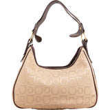 Salvatore Ferragamo Gancini Jacquard Shoulder Bag