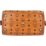 MCM Monogram Visetos Boston Handbag