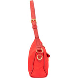 Prada Tessuto Nylon Saffiano Leather Shoulder Bag