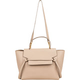 Celine Beige Grained Calfskin Belt Handbag