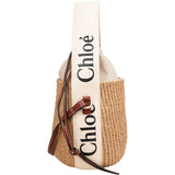 Chloé Small Woody Basket Raffia Crossbody Handbag