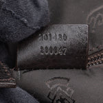 Gucci Black Guccissima Leather Business Handbag - vintageandkickz