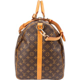 Louis Vuitton Monogram Canvas Keepall 60 Bandoulière Travel Bag