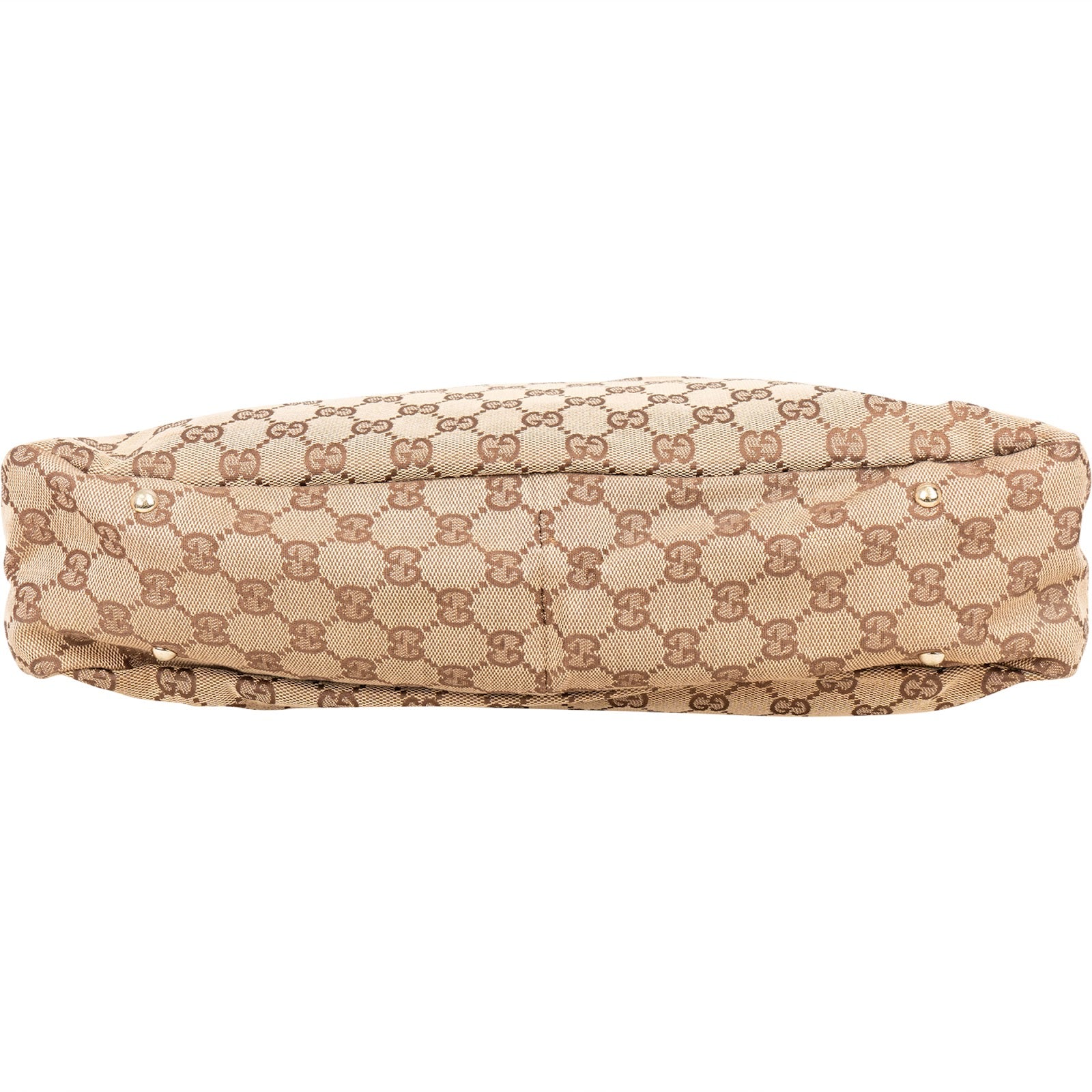 Gucci Monogram GG Hobo Handbag - vintageandkickz