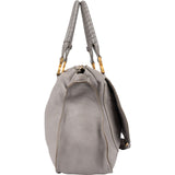 Chloé Grey Leather Marcie Handbag