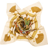 Hermès Poste et Cavalerie Silk Carre 90 Scarf Tuch