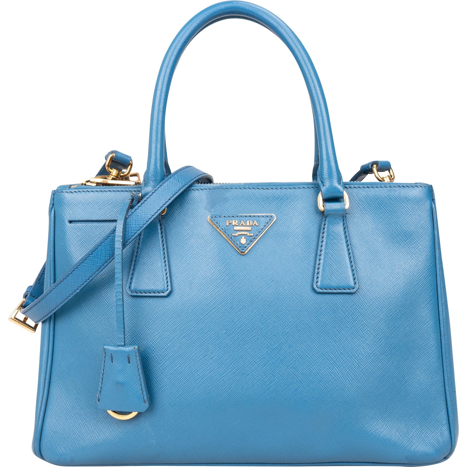 Prada Saffiano Leather Galleria Handbag - vintageandkickz