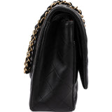 Chanel Quilted Lambskin Maxi Double Flap Crossbody Bag