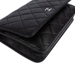 Chanel Quilted Lambskin Wallet On Chain Crossbody Bag - vintageandkickz