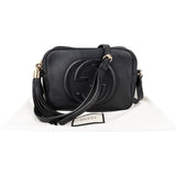 Gucci Black Leather Soho Disco Crossbody Bag