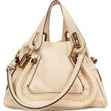 Chloé Pebbled Leather Paraty Handbag
