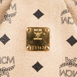 MCM Monogram Visetos Satchel Handbag