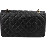 Chanel Quilted Lambskin Medium Double Flap Shoulder Bag