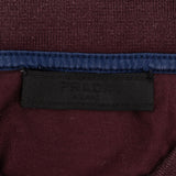 Prada Classic Burgund Cotton Polo Shirt (M)
