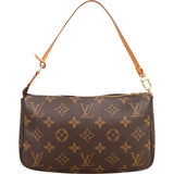 Louis Vuitton Monogram Canvas Pochette Accessoires Handbag