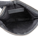 Balenciaga Grey Arena Leather Classic Clutch