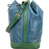 Louis Vuitton Bicolor Epi Leather Sac Noé Grande Shoulder Bag
