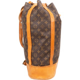 Louis Vuitton Monogram Canvas Randonnee GM Backpack Shoulder Bag