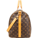 Louis Vuitton Monogram Canvas Keepall 50 Bandoulière Travel Bag