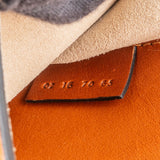 Chloé Brown Braided Leather Hudson Crossbody Bag