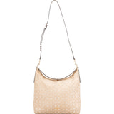 Coach Monogram Signature Canvas Celeste Convertible Hobo Crossbody Bag