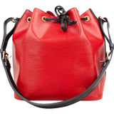 Louis Vuitton Bicolor Epi Leather Sac Noé Petit Shoulder Bag