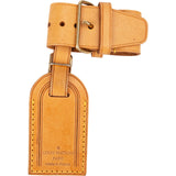 Louis Vuitton Vachetta Leather Luggage Tag Set (M.Y.)