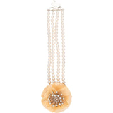 Miu Miu Pearl Flower Bracelet