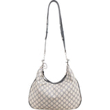 Gucci Monogram GG Supreme Attache Hobo Crossbody Bag