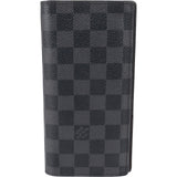 Louis Vuitton Monogram Damier Graphite Brazza Long Wallet