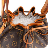 Louis Vuitton Monogram Canvas Sac Noé Petit Shoulder Bag