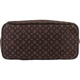 Louis Vuitton Mini Lin Monogram Neverfull MM Shoulder Bag