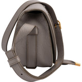 Chloé Grained Calfskin Mini Marcie Saddle Crossbody Bag