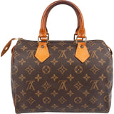 Louis Vuitton Monogram Canvas Speedy 25 Handbag