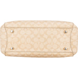 Coach Monogram Signature Canvas Margot Carryall Handbag