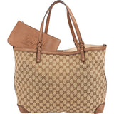 Gucci Monogram GG Canvas Joy Tote Shoulder Bag