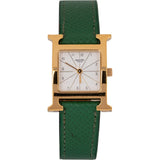 Hermès Gold Tone Heure H Women Watch HH1.210