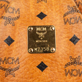 MCM Monogram Visetos Satchel Shoulder Bag