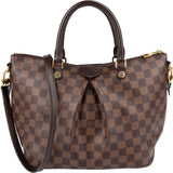 Louis Vuitton Monogram Damier Ebene Siena MM Handbag