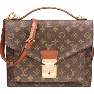 Louis Vuitton Monogram Canvas Monceau Handbag