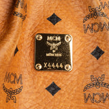 MCM Monogram Visetos Satchel Tote Shoulder Bag