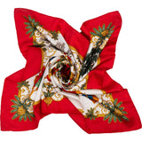 Hermès Joies d'Hiver Silk Carre 90 Scarf Tuch