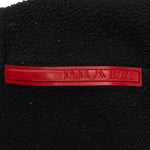 [🔄️B12 / F50] Prada Black Nylon Linea Rossa Fleece Jacket - vintageandkickz